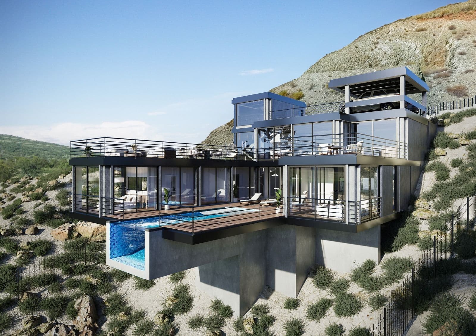 Sierra Gorda, Alhaurín el Grande: Villa · 4 bedrooms · 200008