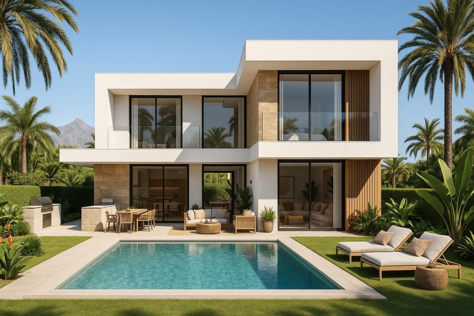 Villa · El Campanario, Estepona · 4 bedrooms · 200238